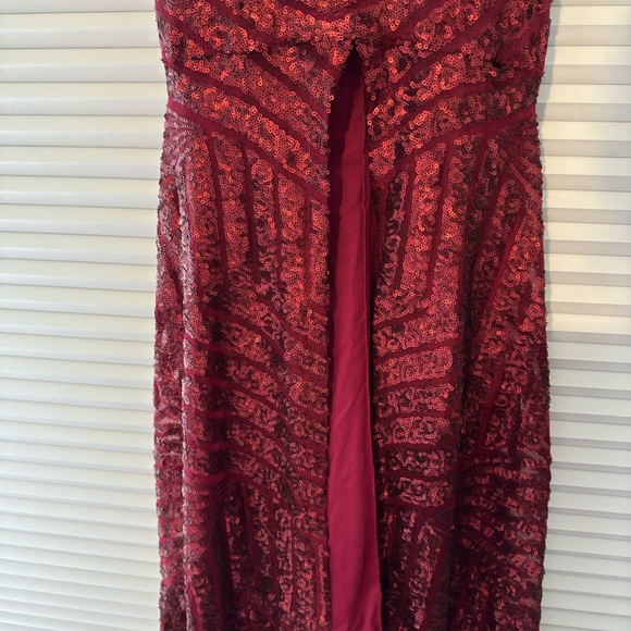 Formal sequin gown/dress. Full length 58” long. - Picture 2 of 4